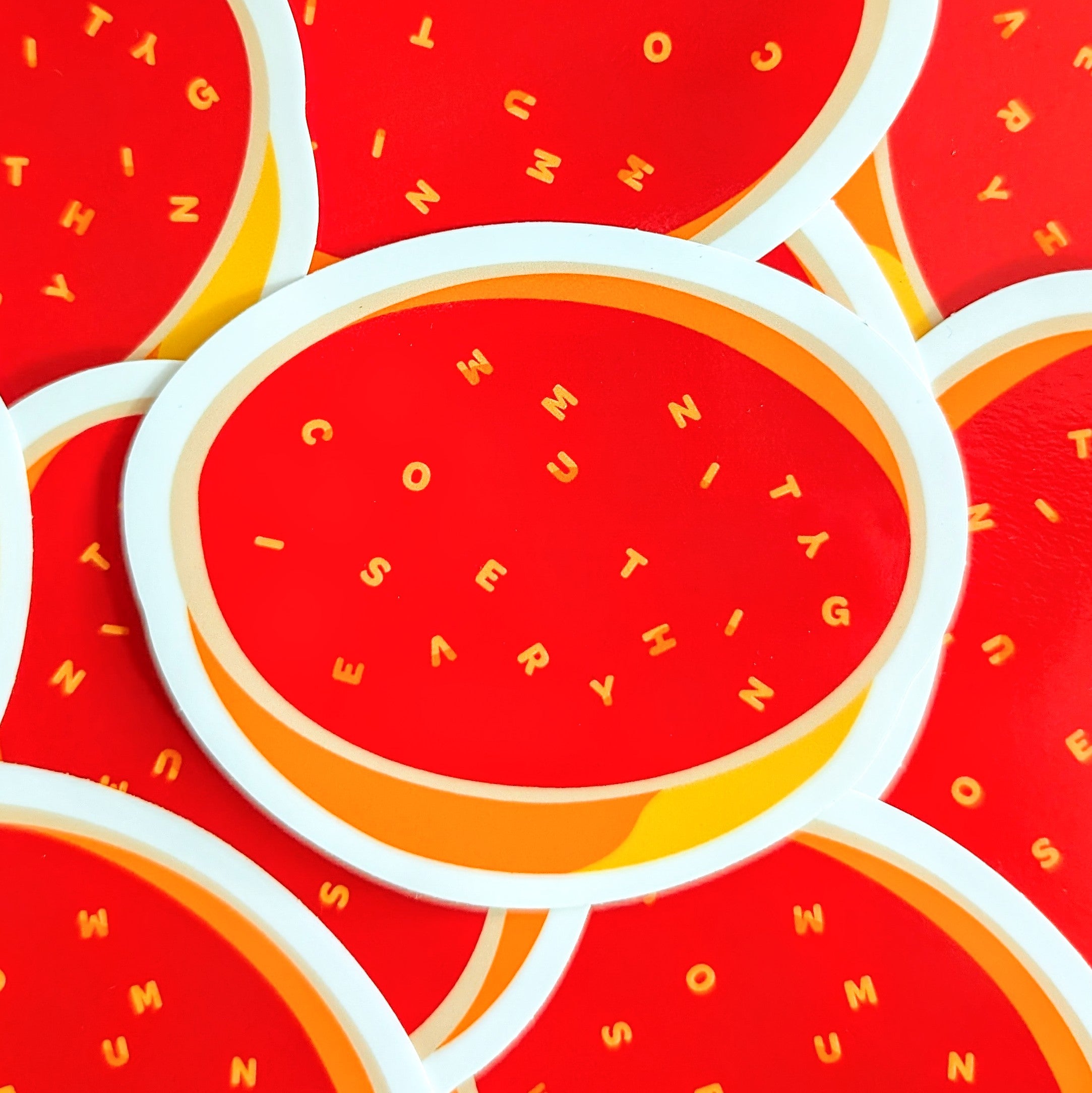 Aphabet Soup Sticker image 10