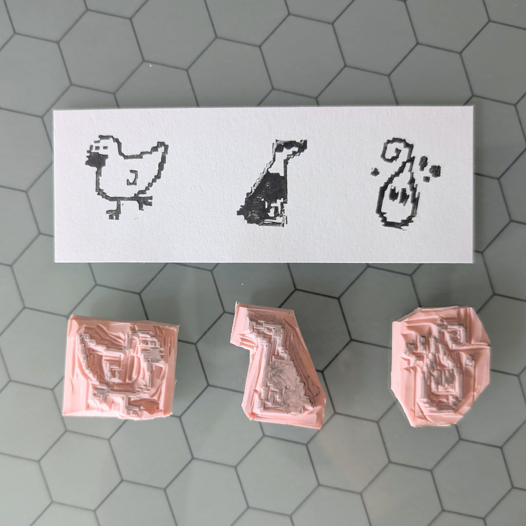 Custom Tamagotchi Print image 3