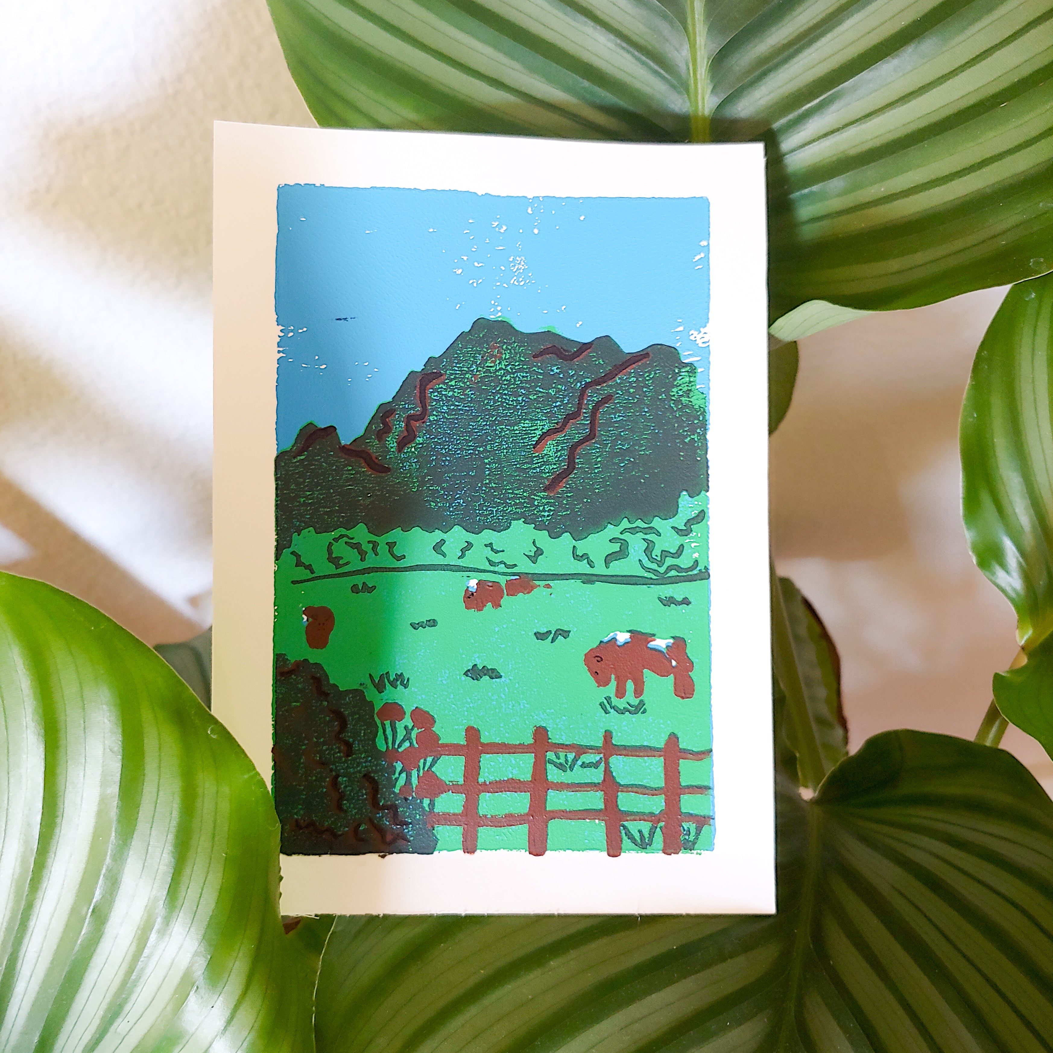 Moountains and Meadows Print image 3