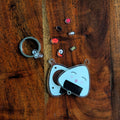 Rice Ball Customizable Shaker Keychain image 0