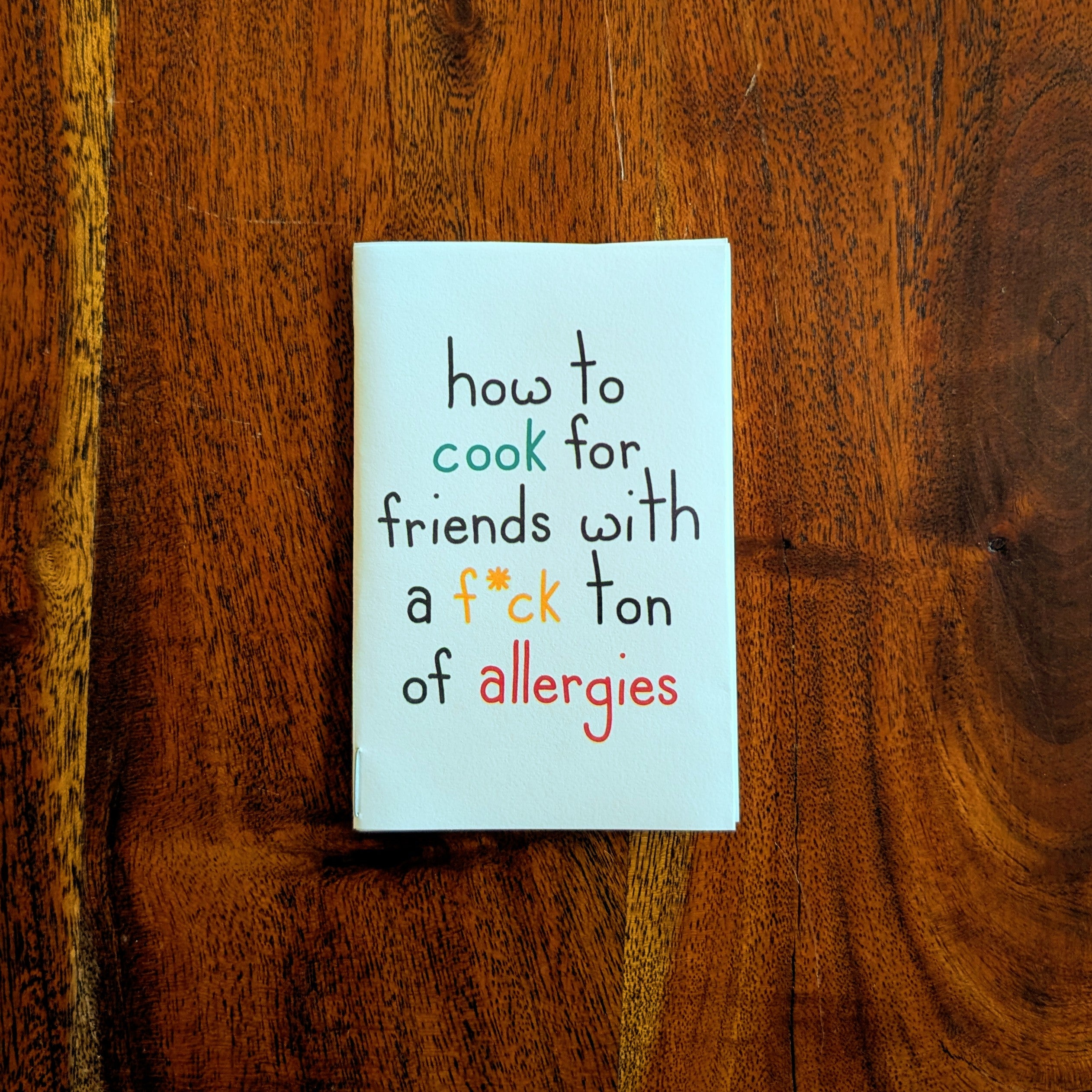 Cooking for Friends With Allergies - A Recipe Zine image 0