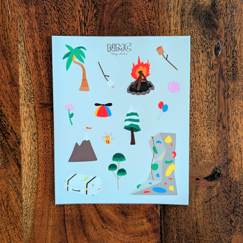 Peak Vinyl Sticker Sheet image 1