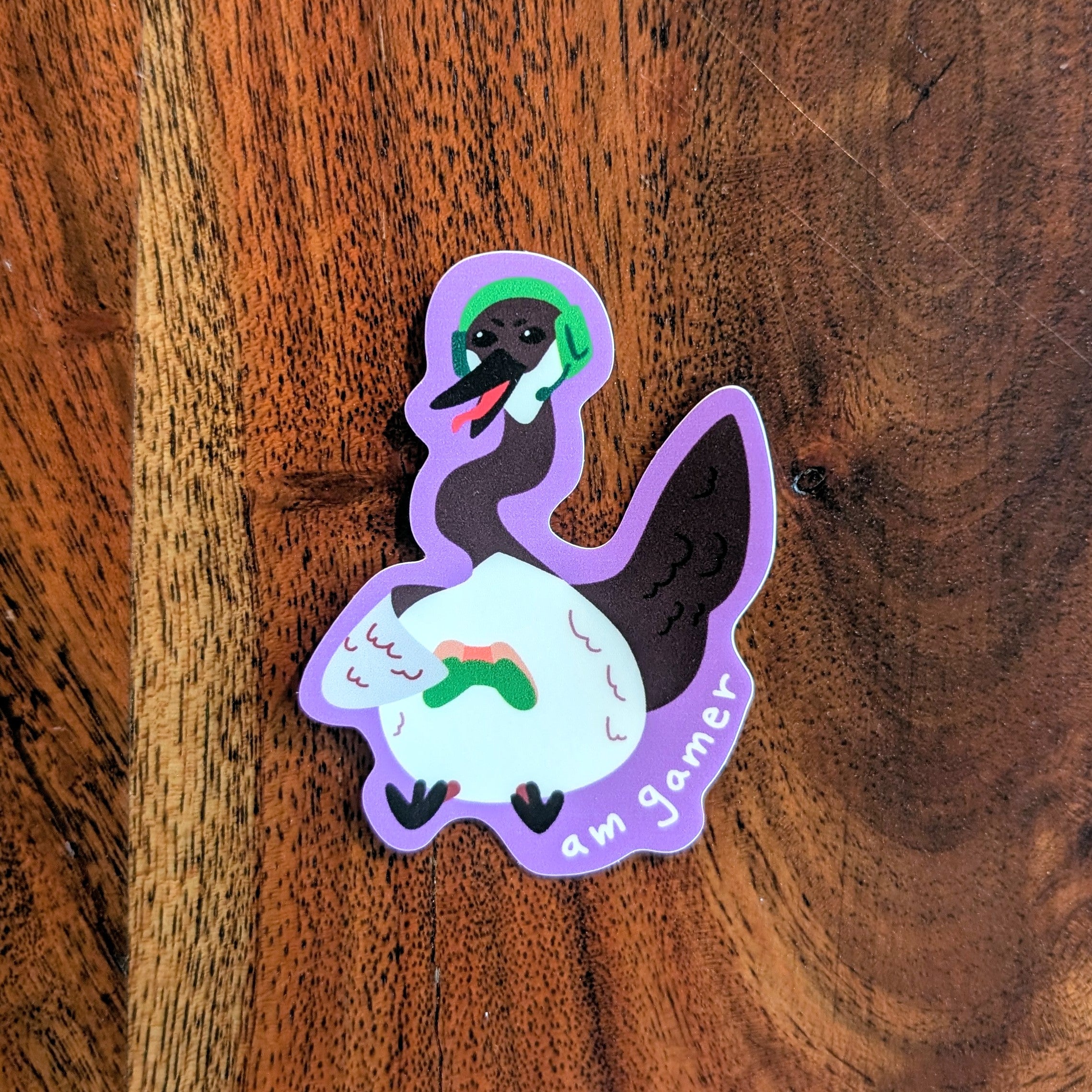 Am Gamer Sticker image 0