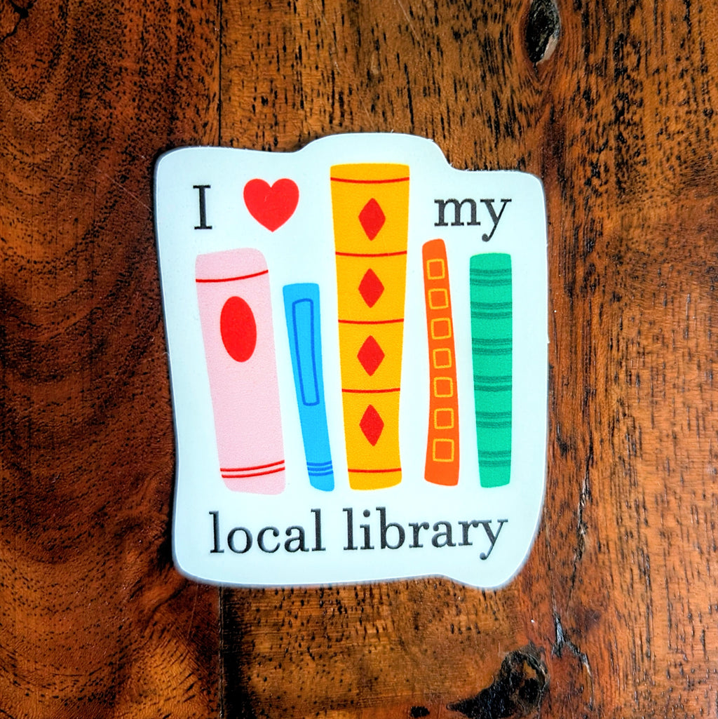 Library Love Sticker image 0