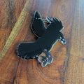 Acrylic Crow Carabiner - Trinket Holder image 0