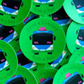 Save a Cowboy or Cowgirl, Ride a Bus - Funny Transit Sticker