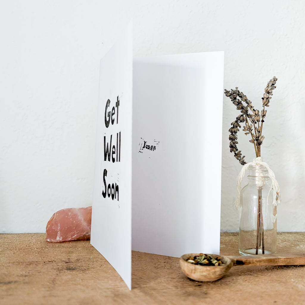 Get Well Soon Loser - Rude Get Well Card