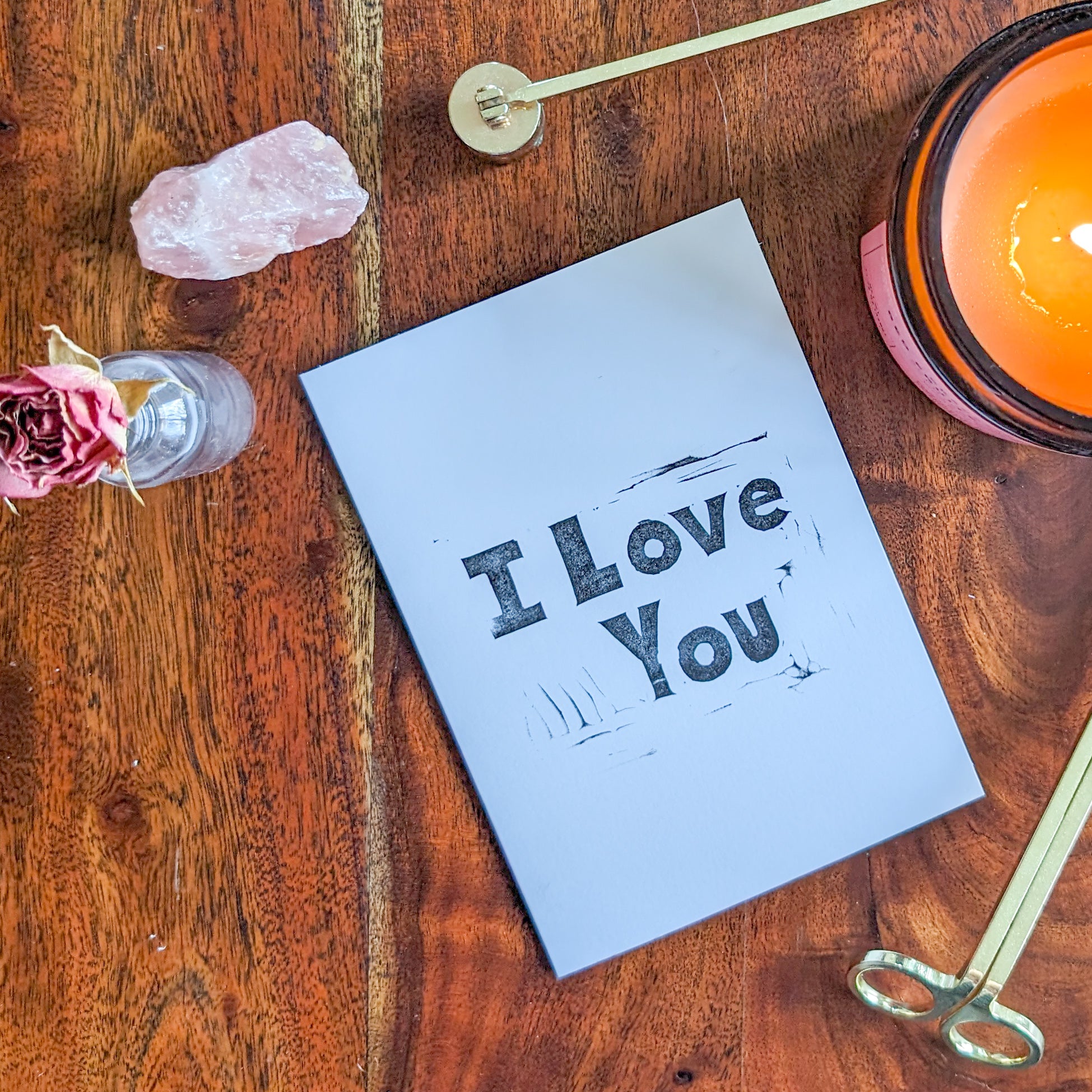 I Love You Dumbass - Rude Anniversary Card