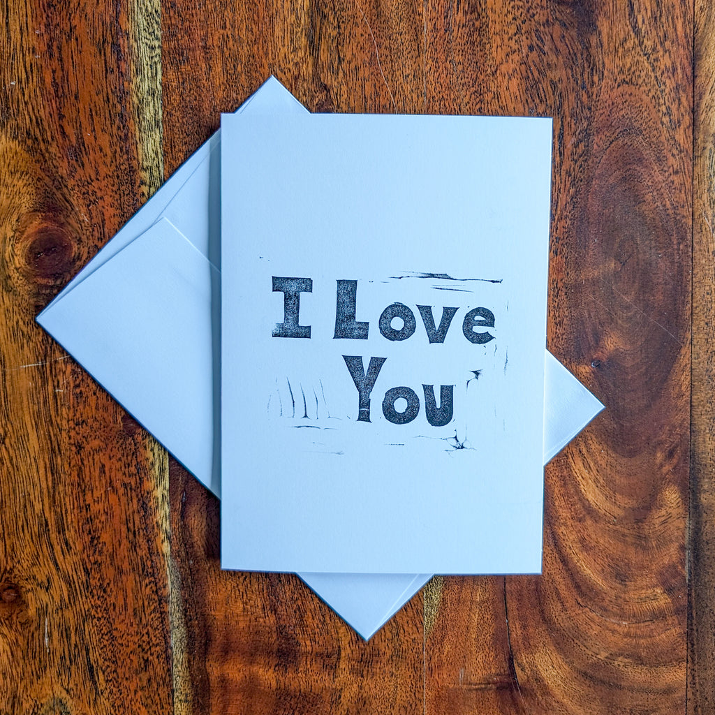 I Love You Dumbass - Rude Anniversary Card