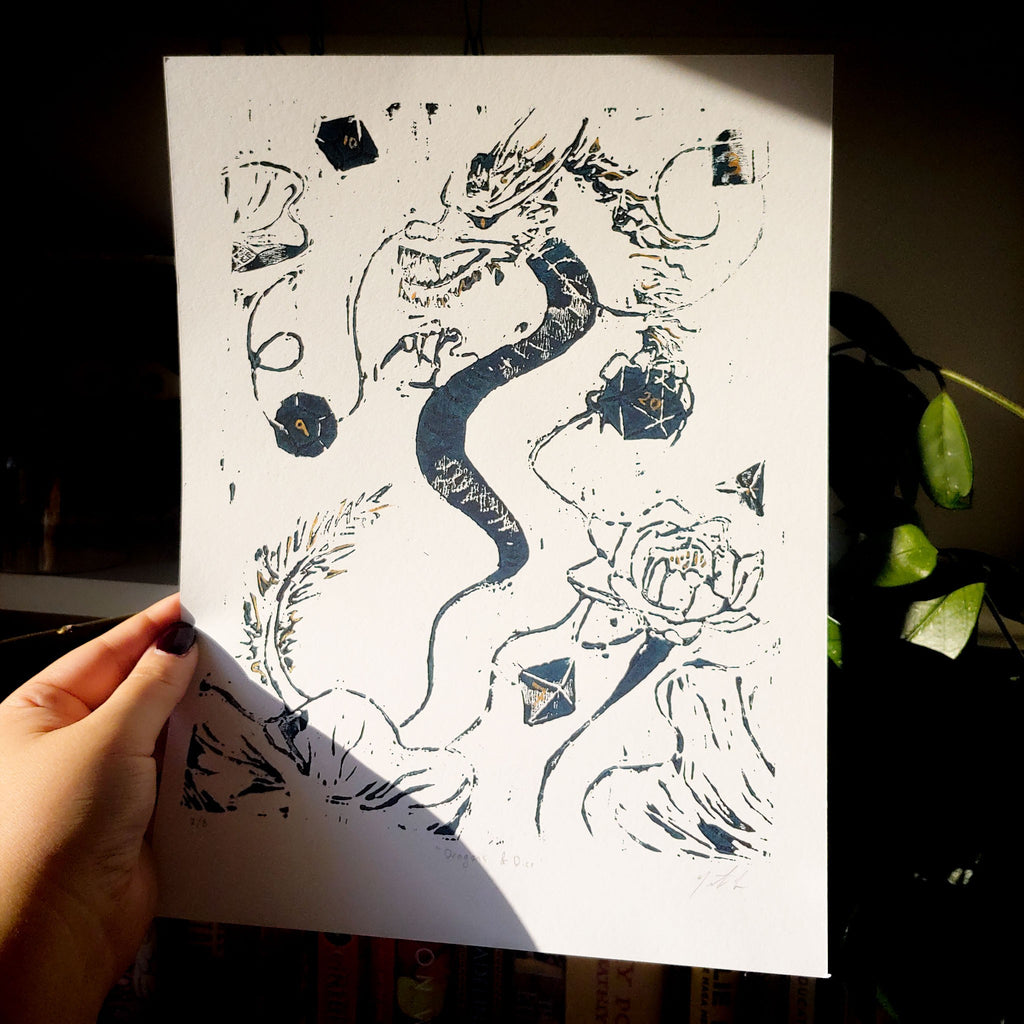 Dragons & Dice Print image 2