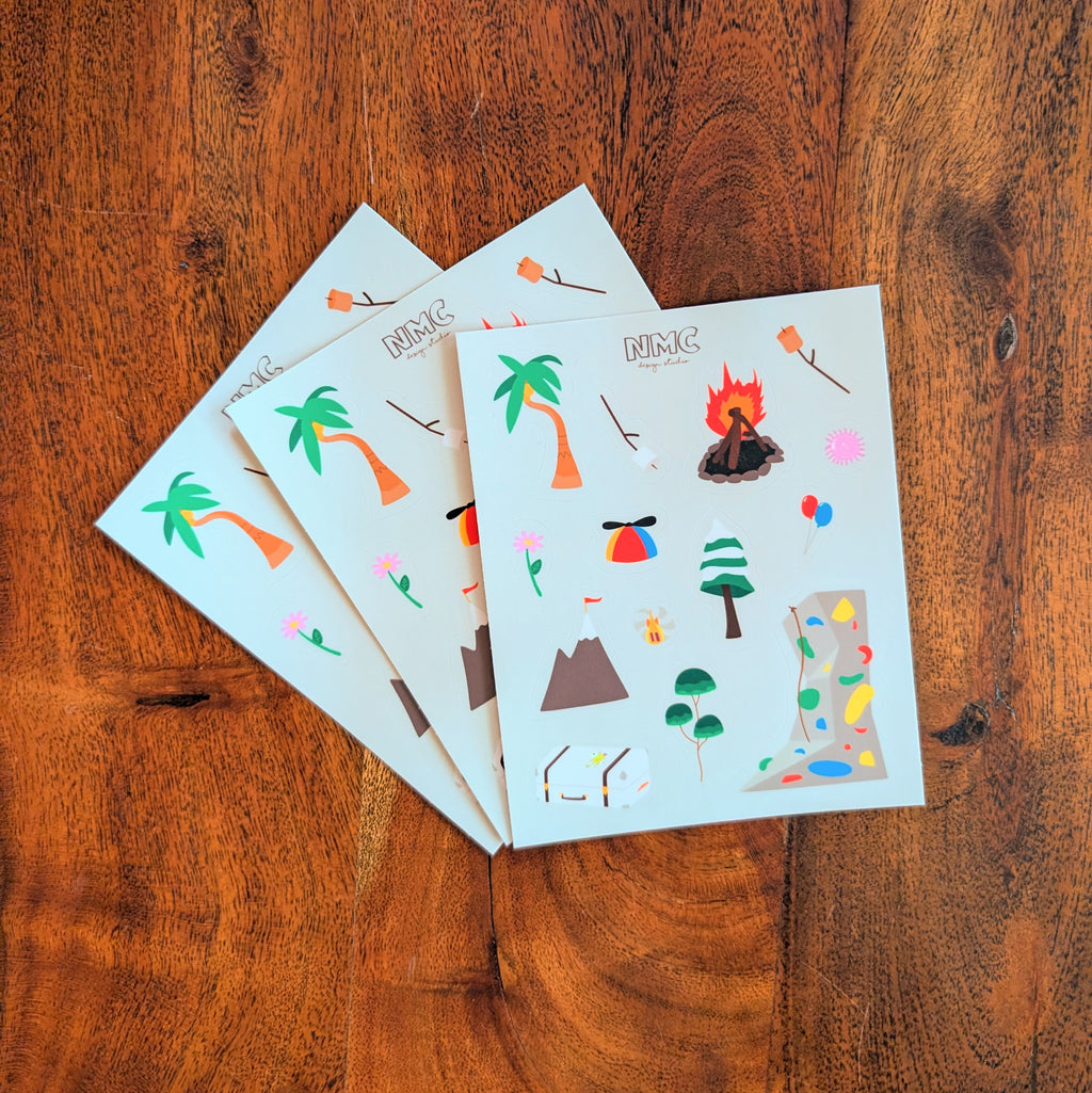 Peak Vinyl Sticker Sheet image 0