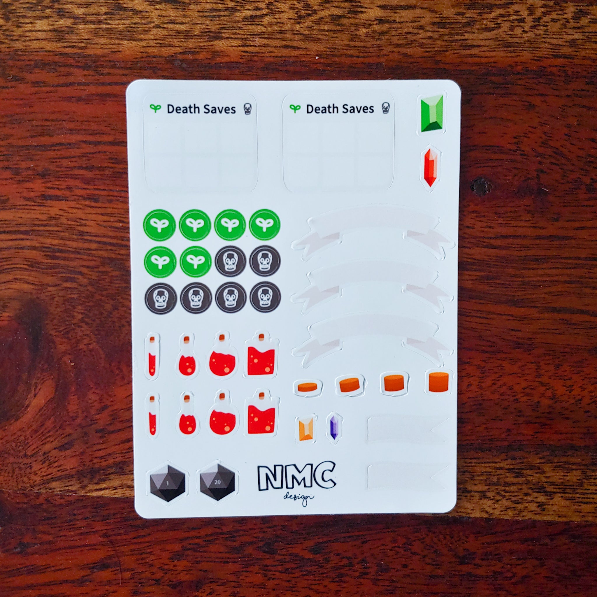 TTRPG Sticker Sheet image 4