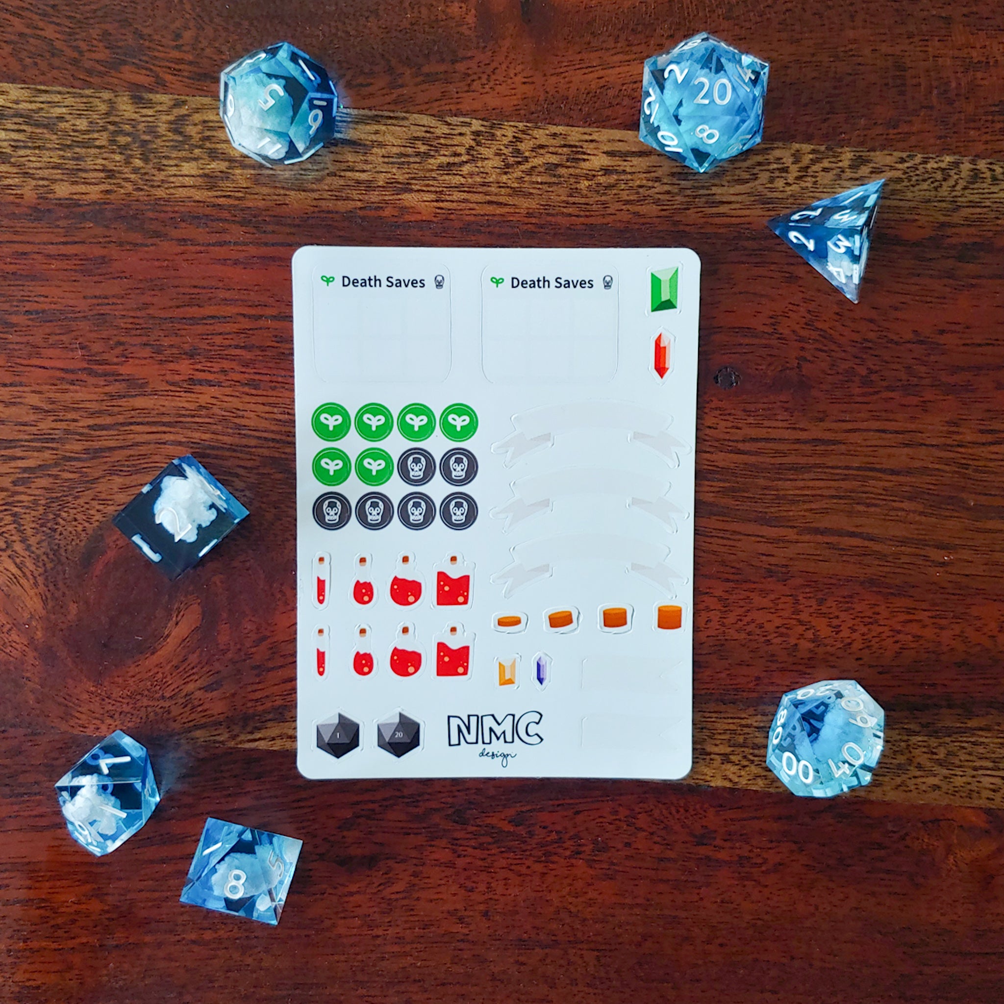 TTRPG Sticker Sheet image 0
