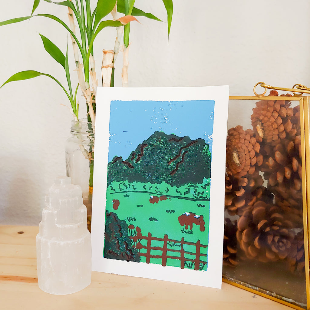 Moountains and Meadows Print image 0