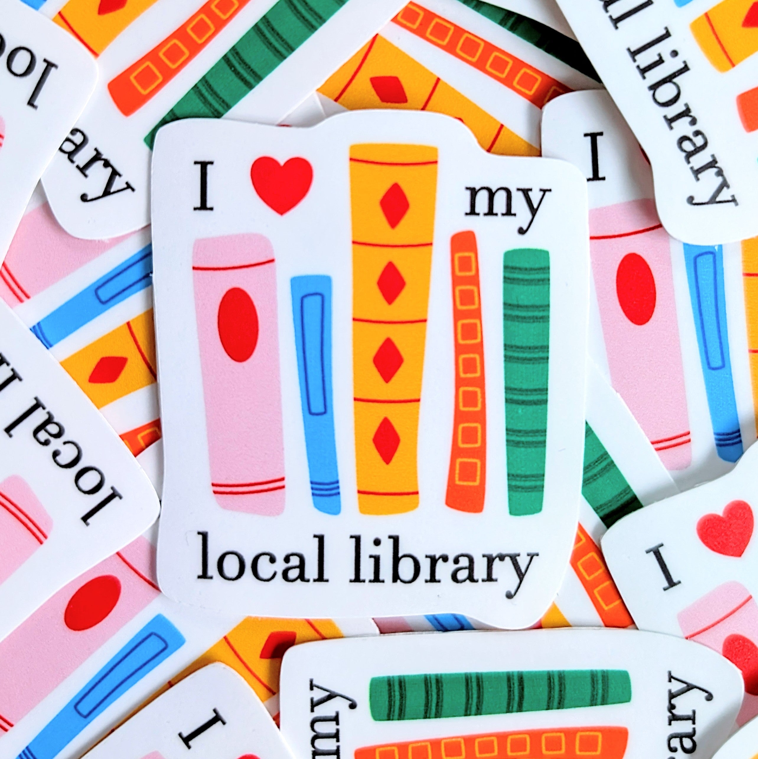 Library Love Sticker image 1
