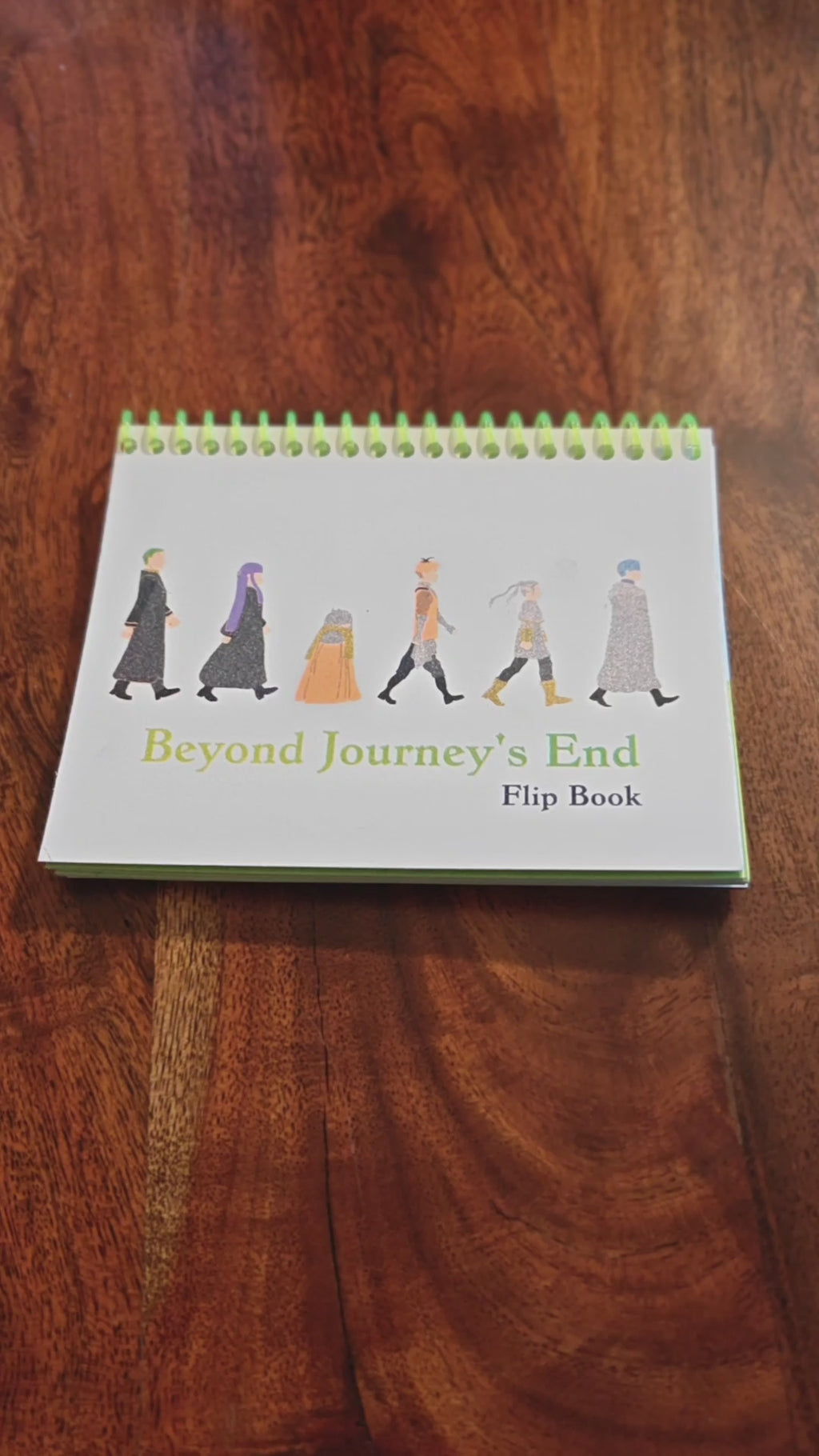 Beyond Journeys End Flip Book - Risograph Animation